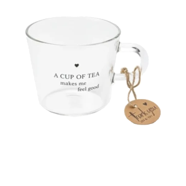 لیوان پیرکس مدل A CUP OF TEA